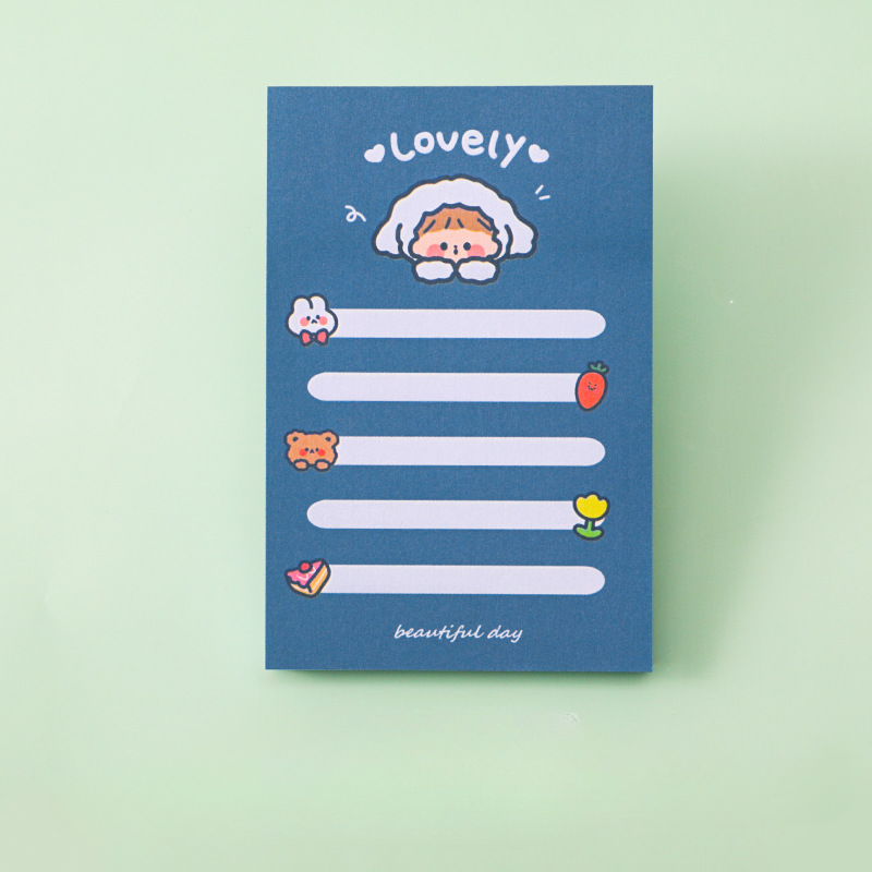 Wholesale Paper Cartoon Bear Sticky Note
